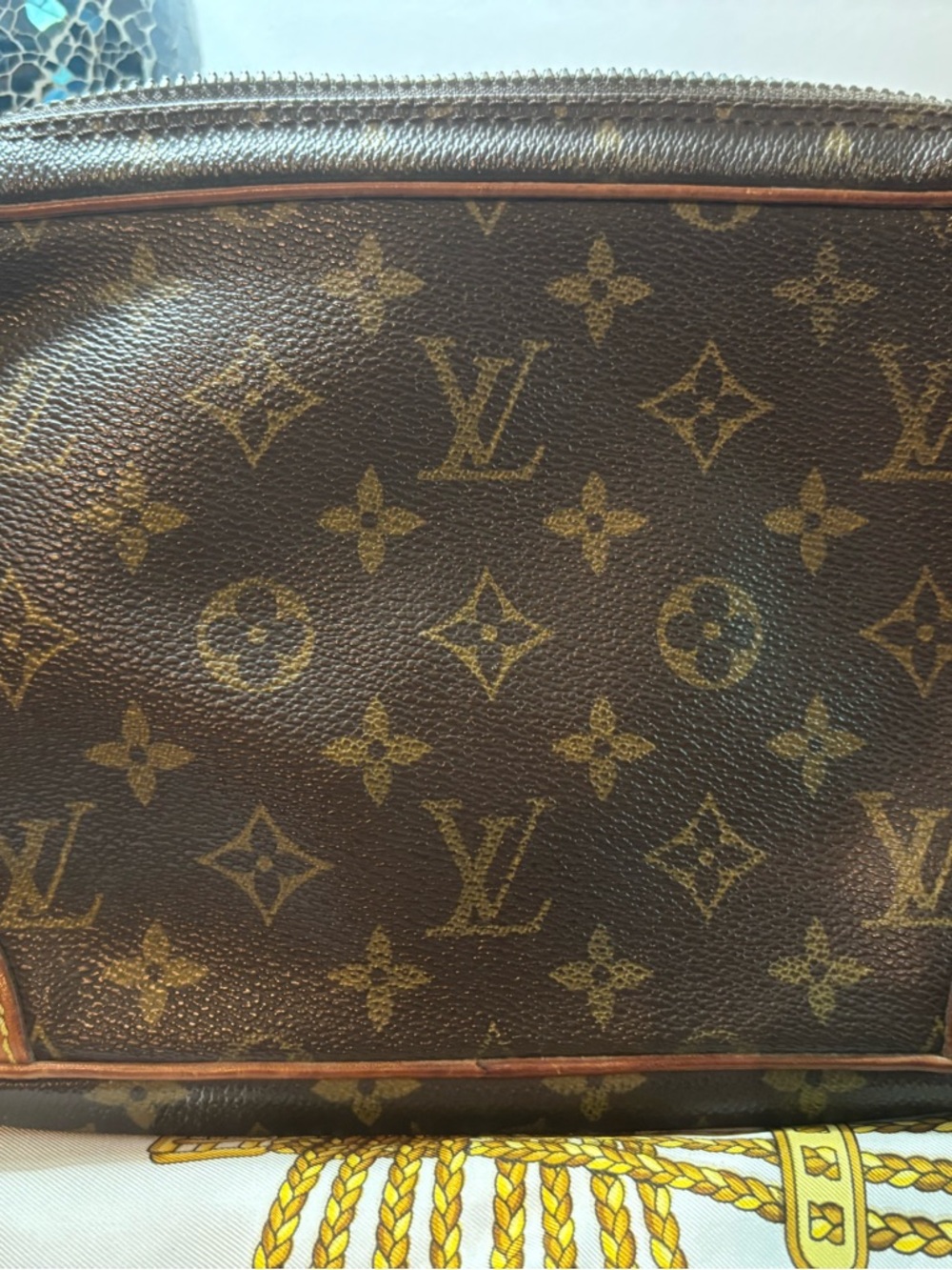 Authentic Vintage Louis Vuitton Marly Dragonne GM – Excellent Canvas - Picture 4 of 10